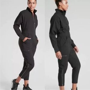 NWT! Athleta Lenox Jumpsuit in black
